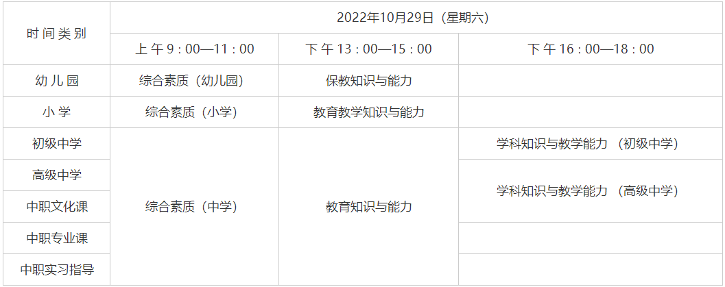 陜西教師資格準考證打印